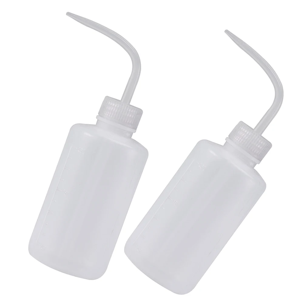 2pcs Pointed Watering Bottle Adjustable Nozzle Leakproof Design Precision Spout Graduated Markings PP Squeeze for Lab
2pcs Pointed Watering Bottle Adjustable Nozzle Leakproof Design Precision Spout Graduated Markings PP Squeeze for Lab