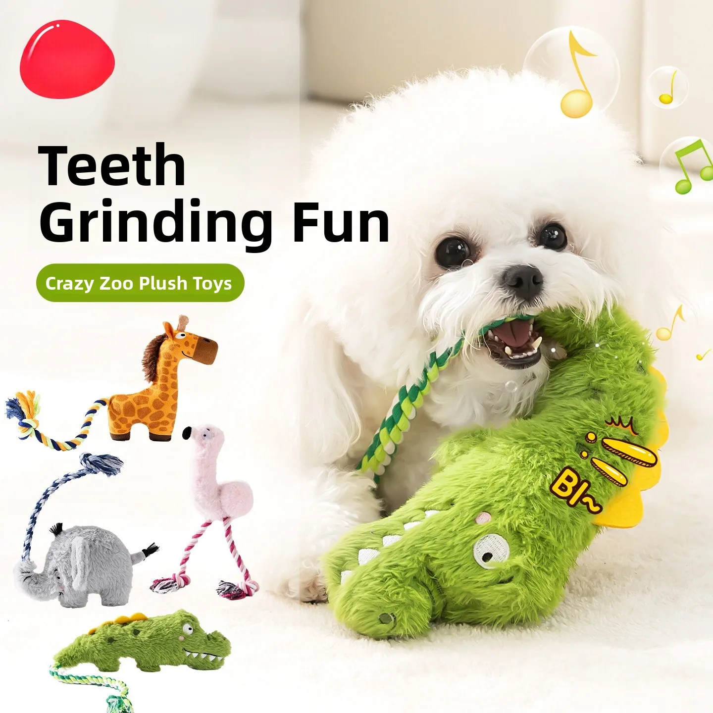 Durable Dog Toys Sound ing Chew Proof Comfort Self Entertaining Boredom Buster Energy Expenditure Teeth inding Plu Pet...
Durable Dog Toys Sound ing Chew Proof Comfort Self Entertaining Boredom Buster Energy Expenditure Teeth inding Plu Pet...