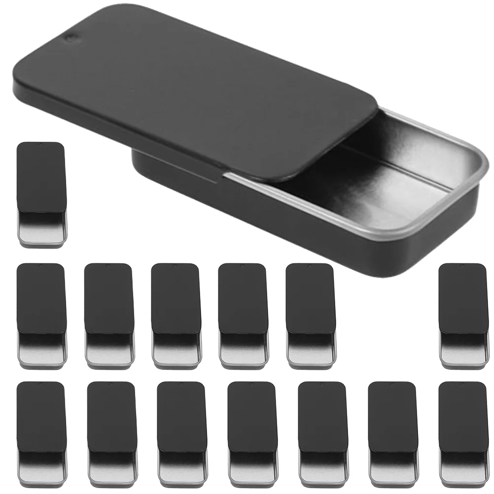 20 Pcs Sliding Lid Tinplate Boxes Metal Storage Box Craft Slide Top Container Small ganizer Lip Balm Holder Refillable
20 Pcs Sliding Lid Tinplate Boxes Metal Storage Box Craft Slide Top Container Small ganizer Lip Balm Holder Refillable