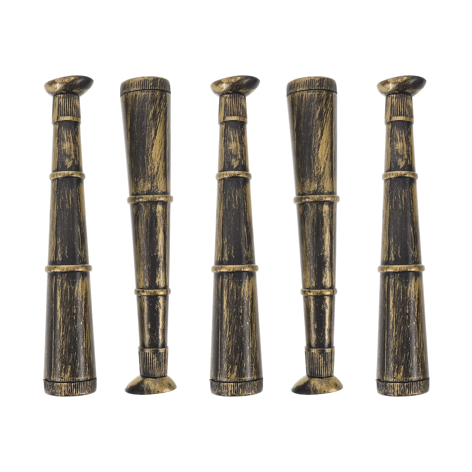 5Pcs Pirate Monocular Spyglass for Kids Portable Outdoor Exploration Fun Birthday Halloween Party Favors Pirate Telescope Props
5Pcs Pirate Monocular Spyglass for Kids Portable Outdoor Exploration Fun Birthday Halloween Party Favors Pirate Telescope Props