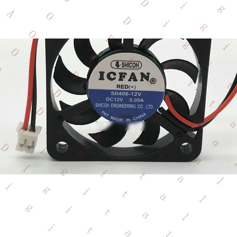 L... 1 PCS New for ICFAN S0406-12V DC 12V 0.09A 2 Pin Cooling Fan#QW
L... 1 PCS New for ICFAN S0406-12V DC 12V 0.09A 2 Pin Cooling Fan#QW