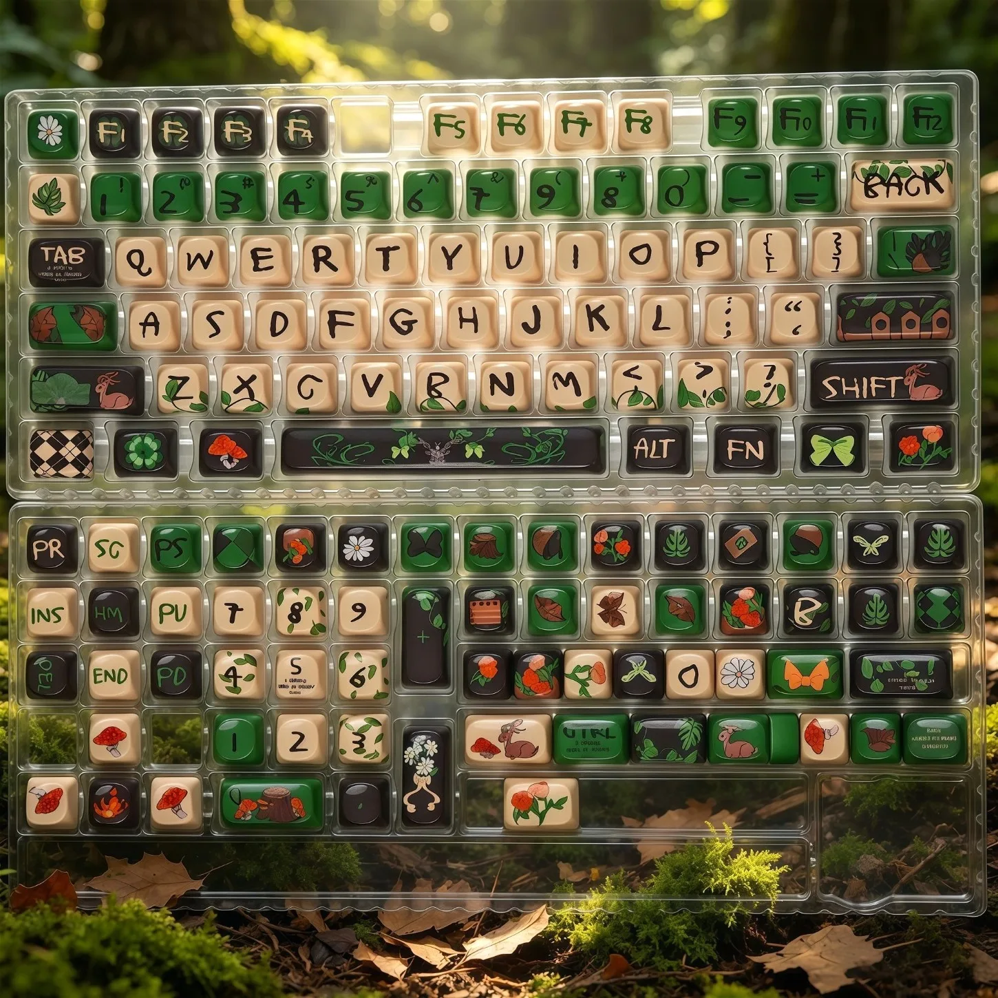 136 Keys Green Theme Cherry Profile PBT Keycaps Glossy Surface for 61-108 Keys Gaming Office Mechanical Keyboard
136 Keys Green Theme Cherry Profile PBT Keycaps Glossy Surface for 61-108 Keys Gaming Office Mechanical Keyboard