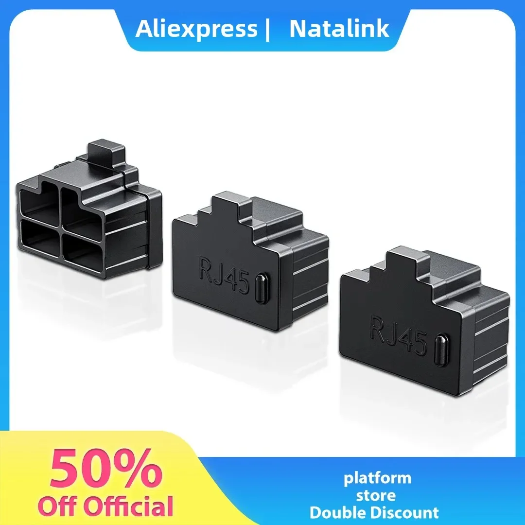 Natalink RJ45 Port Dust Plug Port Reusable Ethernet Port Protector Dustproof Moisture-Proof for Router, Switch, Patch Panel
Natalink RJ45 Port Dust Plug Port Reusable Ethernet Port Protector Dustproof Moisture-Proof for Router, Switch, Patch Panel