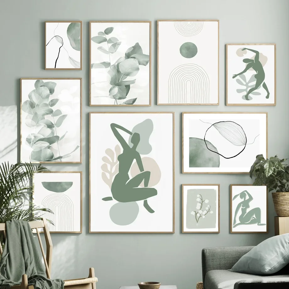 Abstract Matisse Boho Line Leaves Poster Modern Wall Art Canvas Painting Green Picture Minimalist Print Living Room Home Decor
Abstract Matisse Boho Line Leaves Poster Modern Wall Art Canvas Painting Green Picture Minimalist Print Living Room Home Decor