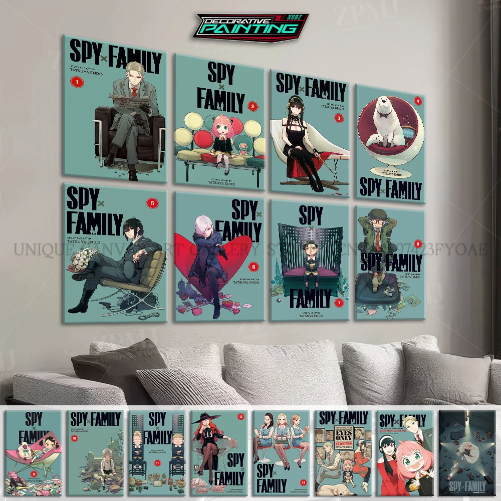 Spy X Family Frameless Poster Artwork Vibrant Forger Family Scenes Decor Spaces Painting With Anime Charm Exquisite Art For Fans
Spy X Family Frameless Poster Artwork Vibrant Forger Family Scenes Decor Spaces Painting With Anime Charm Exquisite Art For Fans