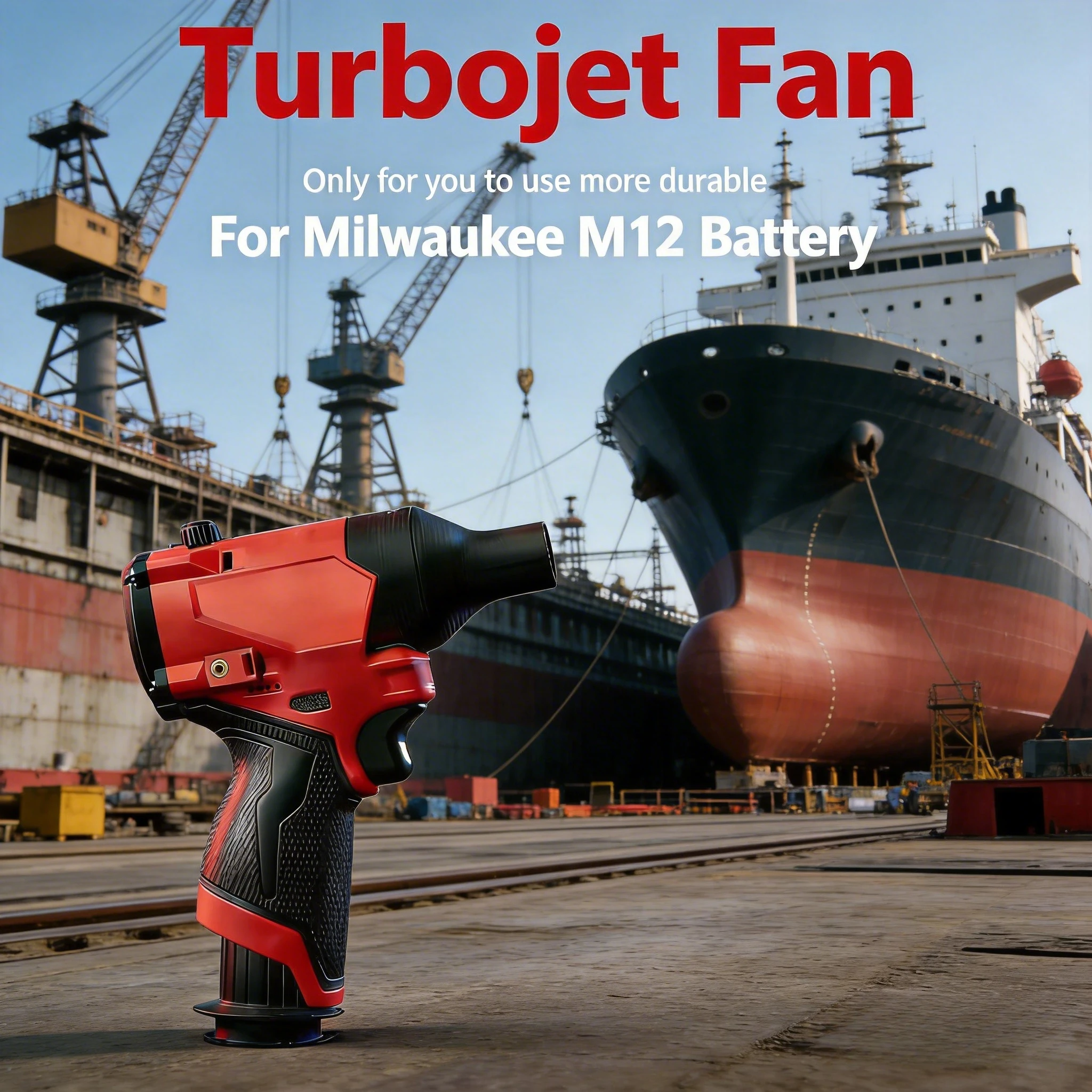 Milwaukee M12 Turbojet Fan | Brushless Electric Blower | High Speed Portable Air Duster for Cleaning & Drying
Milwaukee M12 Turbojet Fan | Brushless Electric Blower | High Speed Portable Air Duster for Cleaning & Drying