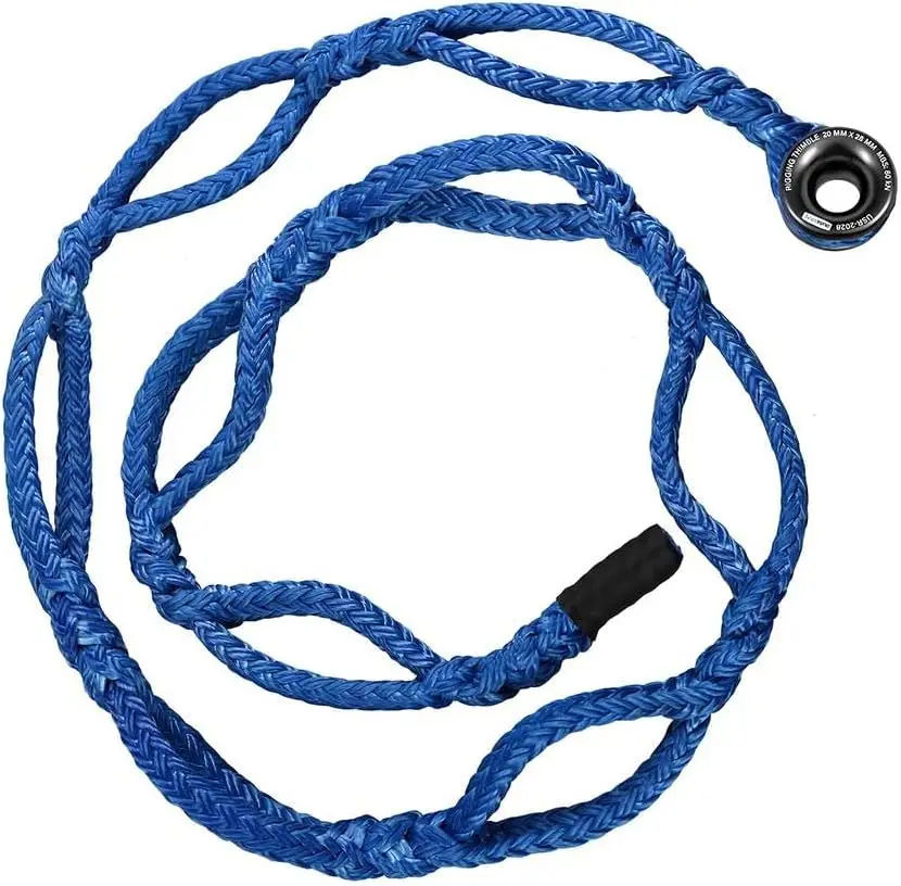 Adjustable Rigging Block Sling 5/8" USA Made, 14,800 LBS MBS / 1,480 LBS WLL, Blue Polyester Tree Climbing Gear 10 FT
Adjustable Rigging Block Sling 5/8" USA Made, 14,800 LBS MBS / 1,480 LBS WLL, Blue Polyester Tree Climbing Gear 10 FT