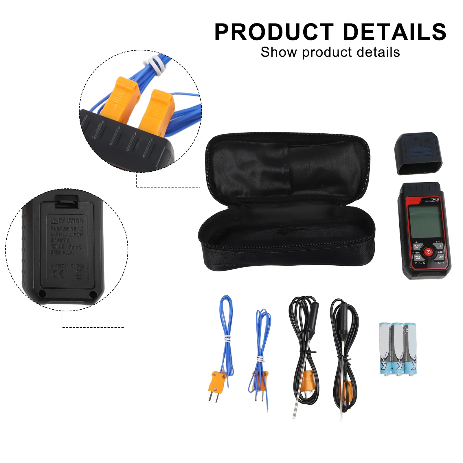 Wide Temperature Range Industrial Thermometer Industrial Temperature Control Stainless Steel Probe Temperature Alarms
Wide Temperature Range Industrial Thermometer Industrial Temperature Control Stainless Steel Probe Temperature Alarms