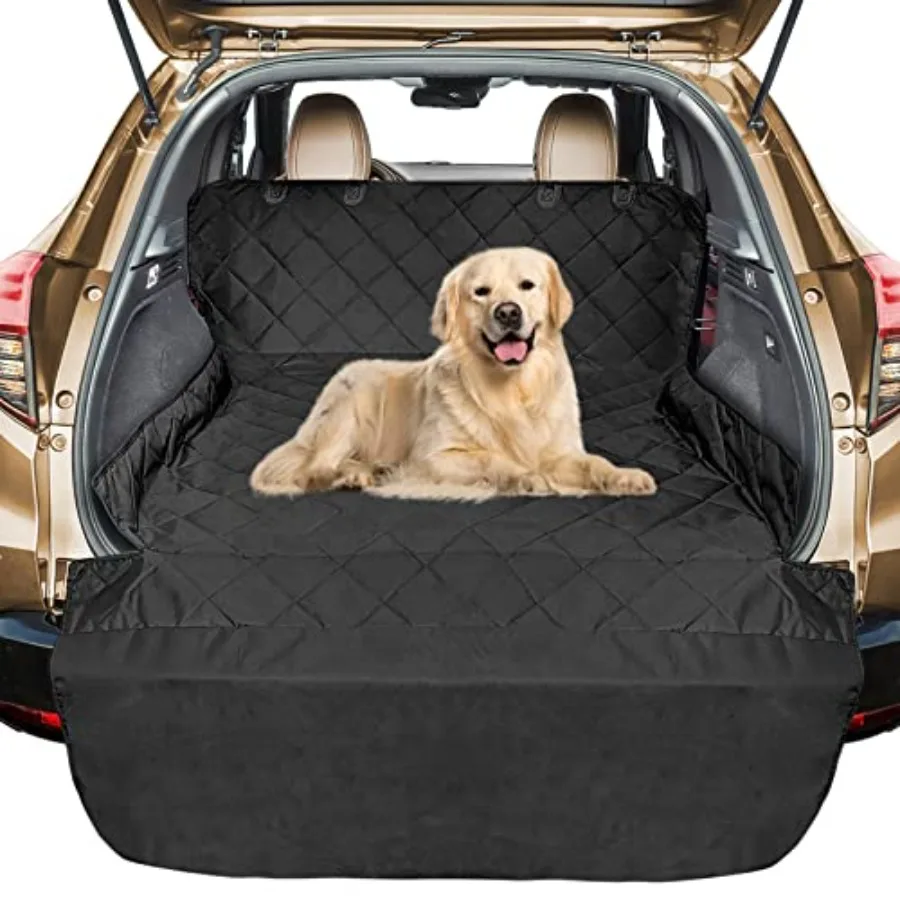 SUV Cargo Liner for Dogs 106", Foldable Cargo Cover for Full-Size SUVs and Minivans, Waterproof Pet Trunk Mat with Bumper Flap,
SUV Cargo Liner for Dogs 106", Foldable Cargo Cover for Full-Size SUVs and Minivans, Waterproof Pet Trunk Mat with Bumper Flap,