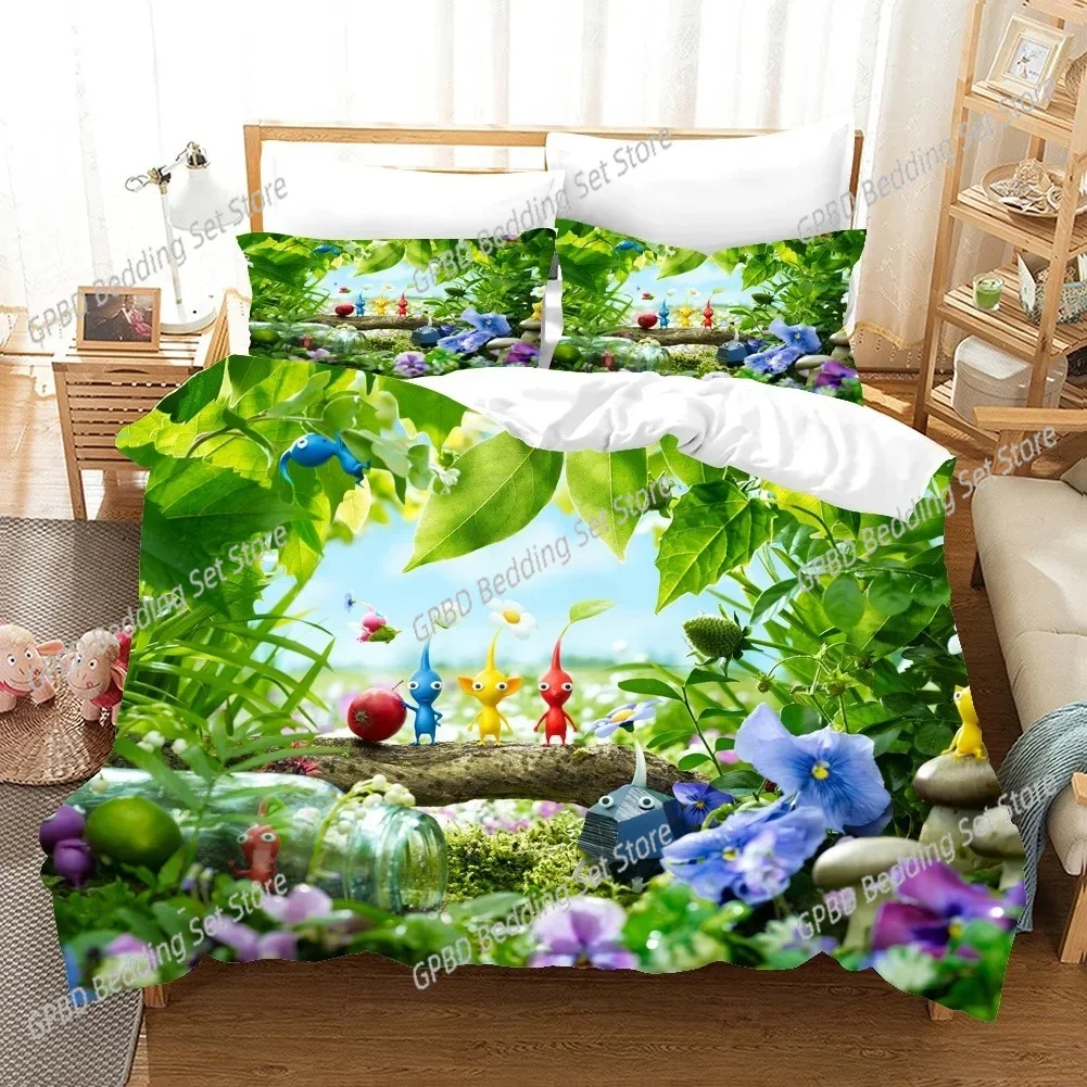 3D Anime Pikmin 3D Duvet Cover Bedding Set Comforter Linen Pillowcases Home Decor Single Double Twin King Queen
3D Anime Pikmin 3D Duvet Cover Bedding Set Comforter Linen Pillowcases Home Decor Single Double Twin King Queen
