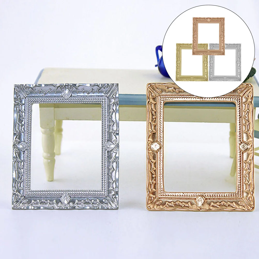 6 Pcs Miniature Photo Frame Decoration Model Resin Craft Props for House Tiny House Frames Lightweight Exquisite Mini
6 Pcs Miniature Photo Frame Decoration Model Resin Craft Props for House Tiny House Frames Lightweight Exquisite Mini