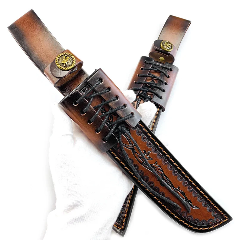 С пряжкой 338 мм, полная длина, первый слой воловьей кожи, прямой нож, ножны, фиксированное лезвие, чехол из коровьей кожи, держатели для брюк
С пряжкой 338 мм, полная длина, первый слой воловьей кожи, прямой нож, ножны, фиксированное лезвие, чехол из коровьей кожи, держатели для брюк