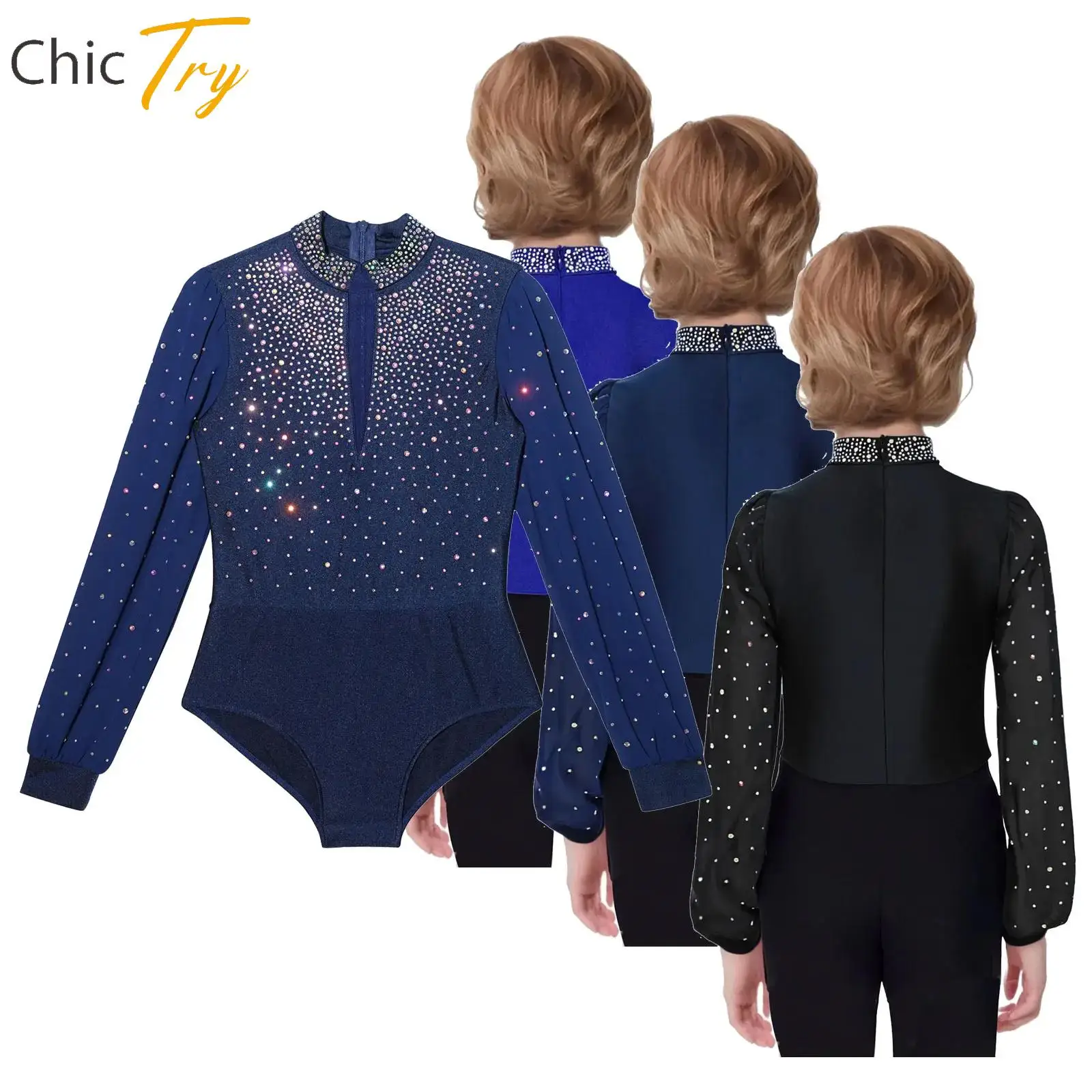 Latin Dance Leotard Figure Skating Ballet Costume Boys Long Sleeve Shiny Rhinestones Bodysuit Ballroom Dancing Tango Performance
Latin Dance Leotard Figure Skating Ballet Costume Boys Long Sleeve Shiny Rhinestones Bodysuit Ballroom Dancing Tango Performance