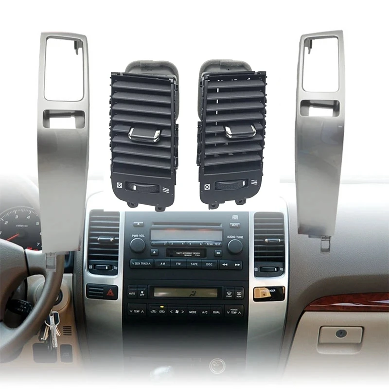 Car Air Vent Dashboard Air Vent Sensor Panel For Toyota Land Cruiser Prado 120 FJ120 2003-2009 Accessories
Car Air Vent Dashboard Air Vent Sensor Panel For Toyota Land Cruiser Prado 120 FJ120 2003-2009 Accessories