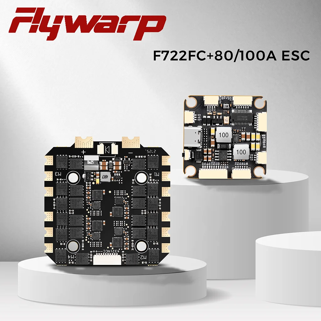 Полетный контроллер FlyWarp F7 FC F722 80A/100A 4-в-1 ESC 4-8S Stack ICM42688P 30.5X30.5мм для 13-дюймовых FPV-дронов | 15-дюймовых дронов
Полетный контроллер FlyWarp F7 FC F722 80A/100A 4-в-1 ESC 4-8S Stack ICM42688P 30.5X30.5мм для 13-дюймовых FPV-дронов | 15-дюймовых дронов