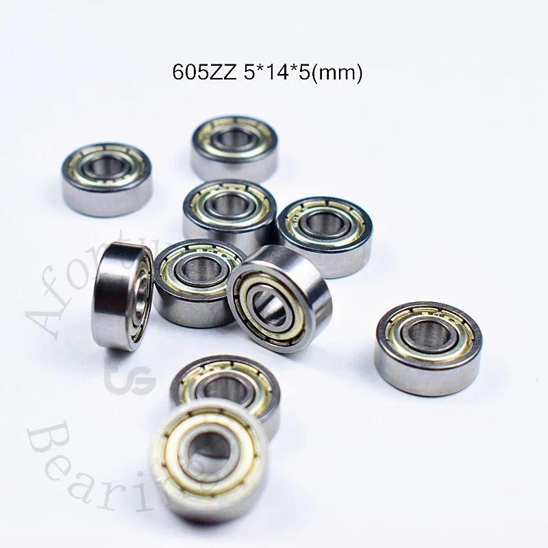 605ZZ 5*14*5(mm) Bearing 10pcs free shipping chrome steel Metal Sealed High speed Mechanical equipment parts
605ZZ 5*14*5(mm) Bearing 10pcs free shipping chrome steel Metal Sealed High speed Mechanical equipment parts