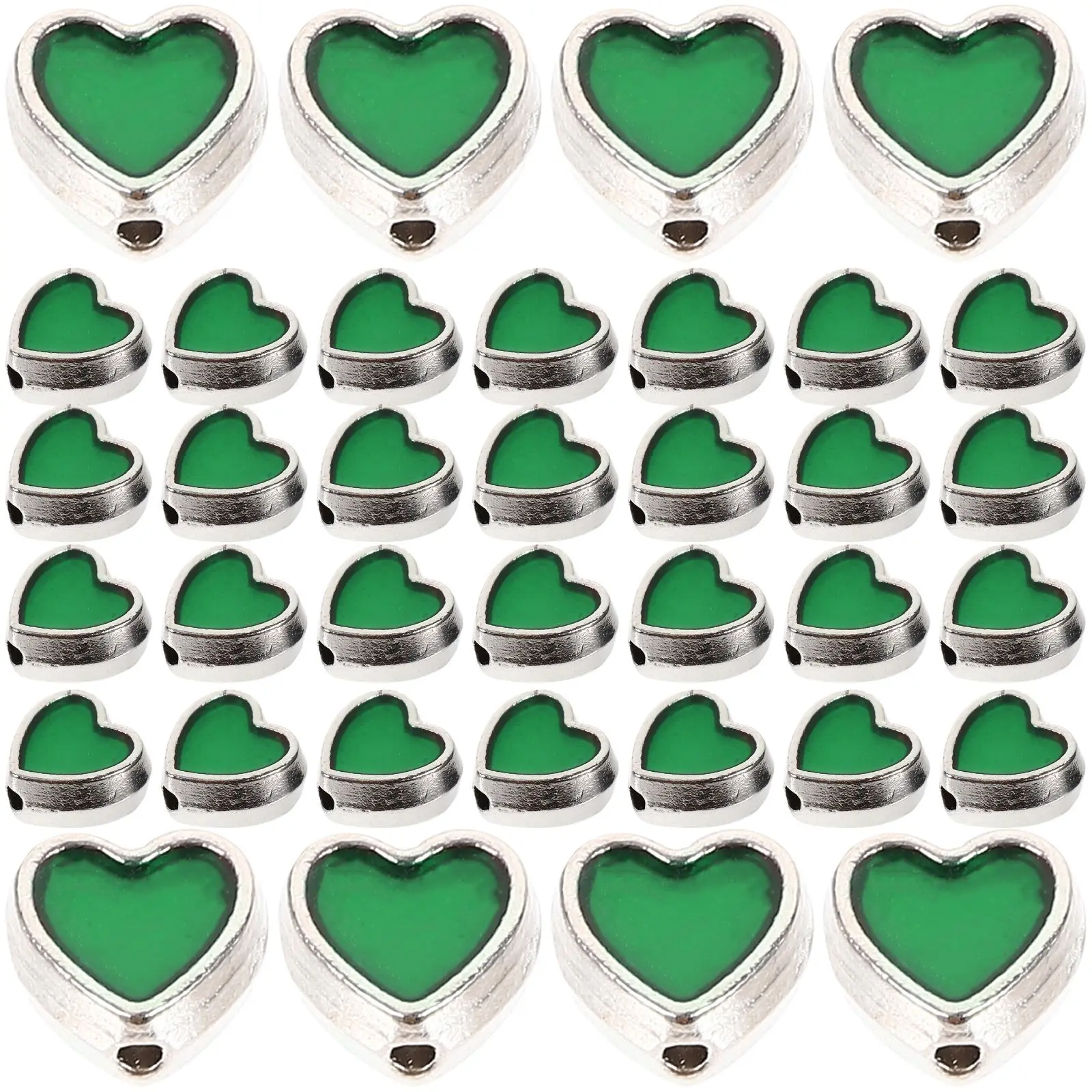 100pcs Heart Bead Bracelet Making Kit for Necklace Bracelet Earrings Necklace Beads Craft Alloy Spacer Beads Wear Resistant
100pcs Heart Bead Bracelet Making Kit for Necklace Bracelet Earrings Necklace Beads Craft Alloy Spacer Beads Wear Resistant