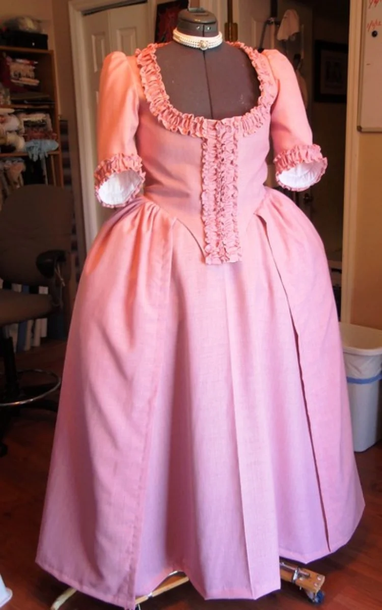18th Century Theatre Rococo Pink Bustle Dress Historical Queen Marie Antoinette Ball Gown Christmas Tea Party Costume
18th Century Theatre Rococo Pink Bustle Dress Historical Queen Marie Antoinette Ball Gown Christmas Tea Party Costume