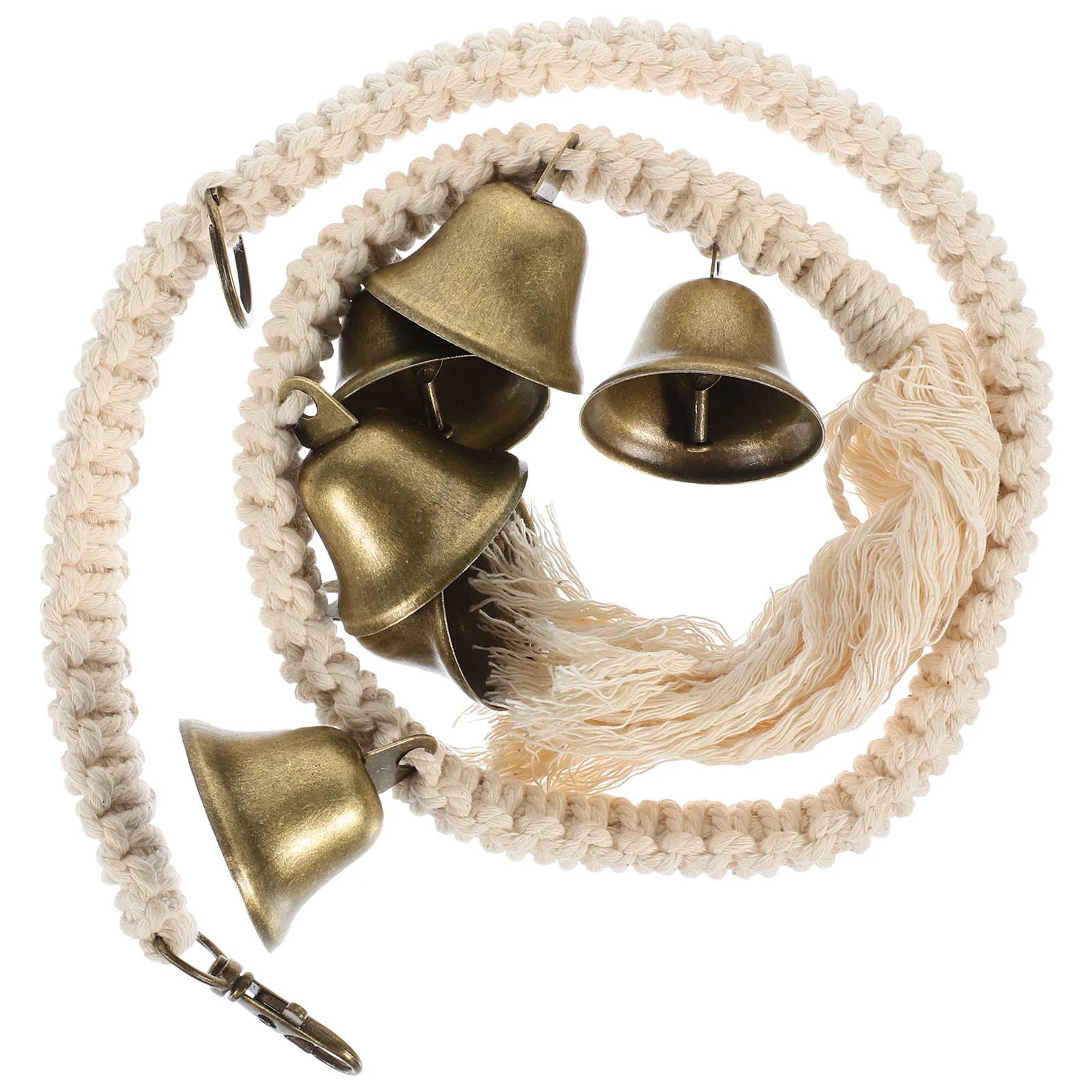 Dog Training Bell Pet Alarm Rope for Door H Potty Beige Tool Bells Doorway Passage Dog Talking Button Set Pet Traction Rope
Dog Training Bell Pet Alarm Rope for Door H Potty Beige Tool Bells Doorway Passage Dog Talking Button Set Pet Traction Rope