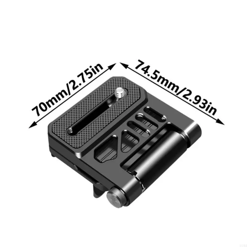 85WD Compactly &Durability Aluminium Alloy Camera L Bracket Quick Release Plate for Horizontal Vertical Camera Setups
85WD Compactly &Durability Aluminium Alloy Camera L Bracket Quick Release Plate for Horizontal Vertical Camera Setups