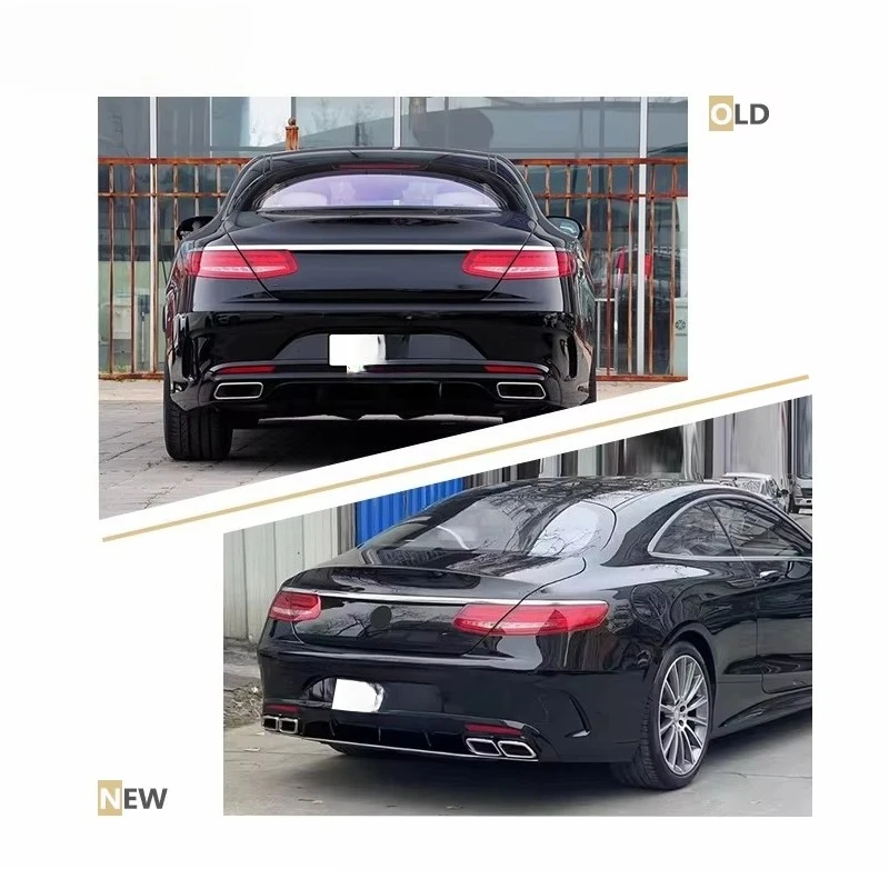 Restart PP Body Kit for S coupe W217 Up to 65 Style | Original Car Mold Opening | Fast Installation
Restart PP Body Kit for S coupe W217 Up to 65 Style | Original Car Mold Opening | Fast Installation
