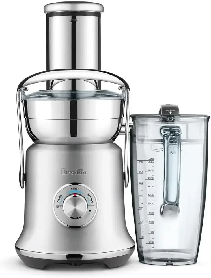 Breville the Juice Fountain® Cold XL Centrifugal Juicer, BJE830BSS, Brushed Stainless Steel
Breville the Juice Fountain® Cold XL Centrifugal Juicer, BJE830BSS, Brushed Stainless Steel