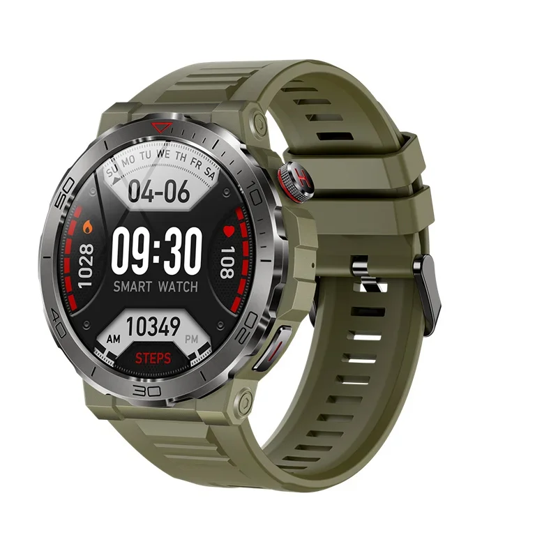 Gaines MK68 Smart Watch Men 1.43inch Amoled Screen Bluetooth Call Compass Health Monitoring Outdoor Sports Fitness Tracker Smart
Gaines MK68 Smart Watch Men 1.43inch Amoled Screen Bluetooth Call Compass Health Monitoring Outdoor Sports Fitness Tracker Smart