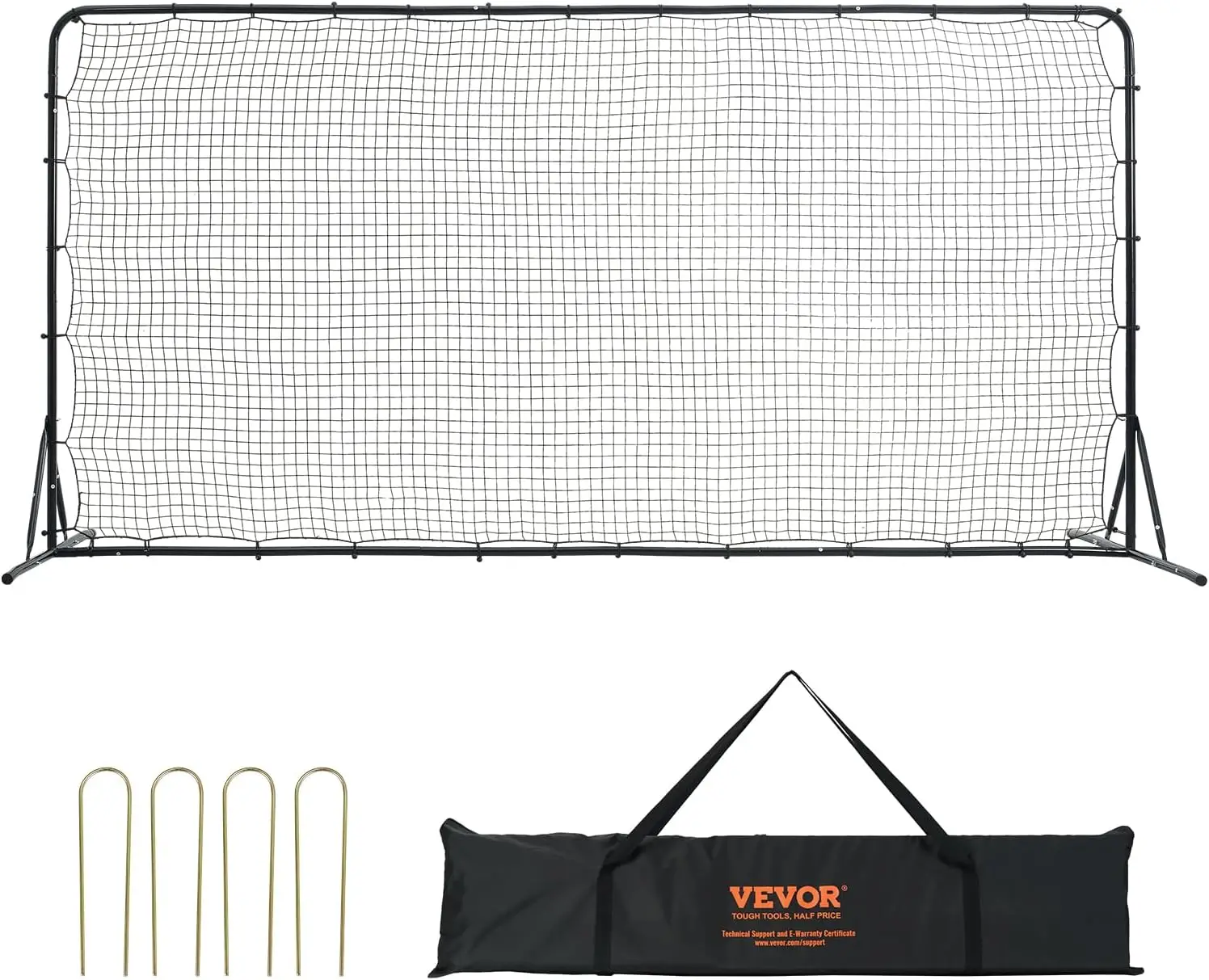 Soccer Rebounder Net, 12x6FT Iron Soccer Training Equipment, Sports Football Training Gift with Portable Bag, Rebounder Wall
Soccer Rebounder Net, 12x6FT Iron Soccer Training Equipment, Sports Football Training Gift with Portable Bag, Rebounder Wall