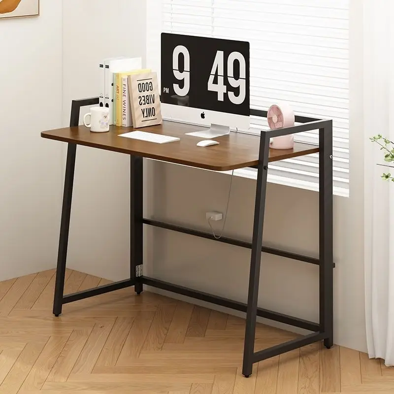 Folding computer desk Standing mobile simple workbench Home writing table Student office gaming Bedroom desk
Folding computer desk Standing mobile simple workbench Home writing table Student office gaming Bedroom desk