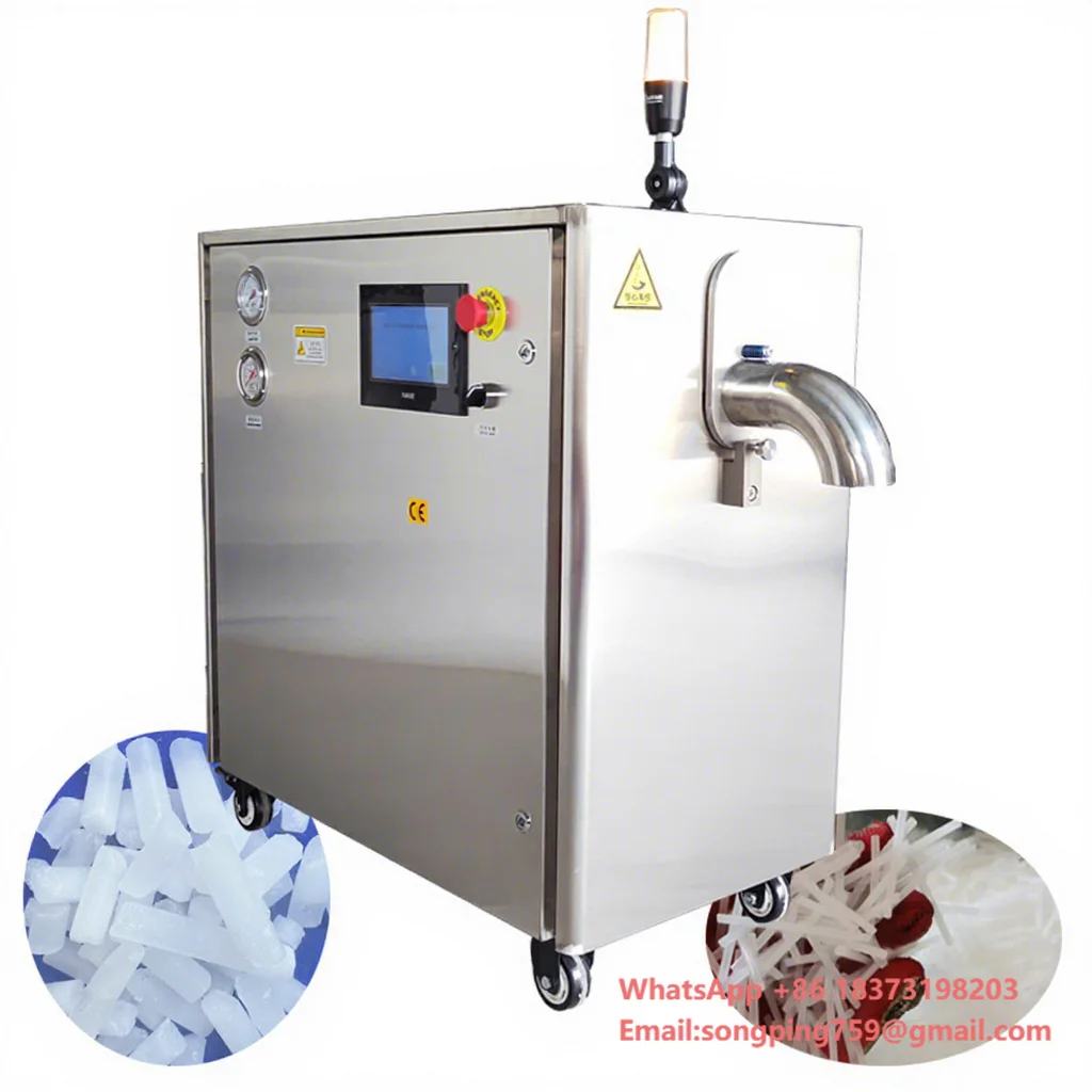Granulated Pelletizer Industrial CO2 Making Machine 100KG Dry Ice Block Maker
Granulated Pelletizer Industrial CO2 Making Machine 100KG Dry Ice Block Maker