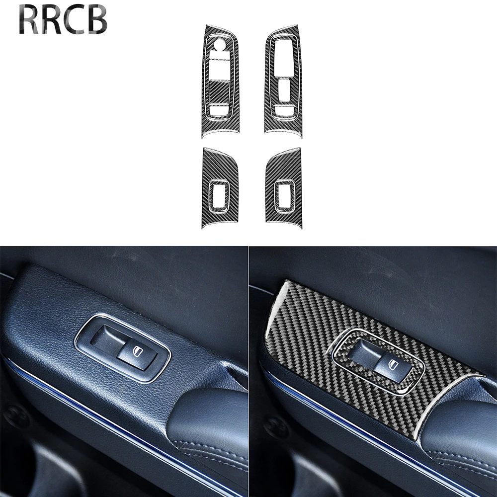 For Dodge Charger 2015-up Real Carbon Fiber Car Interior Decal Auto Window Door Lift Control Switch Panel Trim Strip Sticker LHD
For Dodge Charger 2015-up Real Carbon Fiber Car Interior Decal Auto Window Door Lift Control Switch Panel Trim Strip Sticker LHD