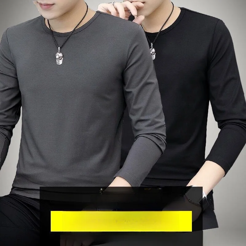 Весенне-осенняя новая мужская футболка Long Sve, круглая, тонкая, большого размера, повседневная, облегающая, корейская версия, Base irt
Весенне-осенняя новая мужская футболка Long Sve, круглая, тонкая, большого размера, повседневная, облегающая, корейская версия, Base irt