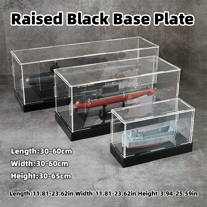 Black Extended Base Assembled Glue Free Clear Acrylic Display Case Box Dust Cover for Memento Trendy Toys L10-60 W10-15 H10-65cm
Black Extended Base Assembled Glue Free Clear Acrylic Display Case Box Dust Cover for Memento Trendy Toys L10-60 W10-15 H10-65cm