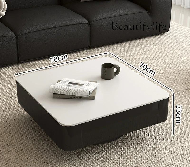 Light luxury rock slab coffee table Modern simple living room Household small apartment High-end designer style Fashion
Light luxury rock slab coffee table Modern simple living room Household small apartment High-end designer style Fashion