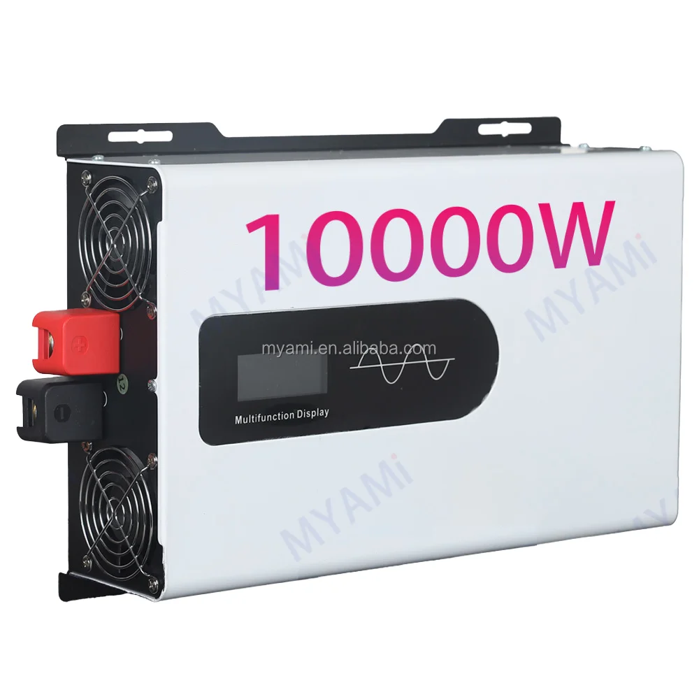 5KW 24V 48V DC AC 110V/220V 50/60Hz 10000W Pure Sine Wave Solar Power Inverter 5000W Grid Solar Converter For Home Car
5KW 24V 48V DC AC 110V/220V 50/60Hz 10000W Pure Sine Wave Solar Power Inverter 5000W Grid Solar Converter For Home Car