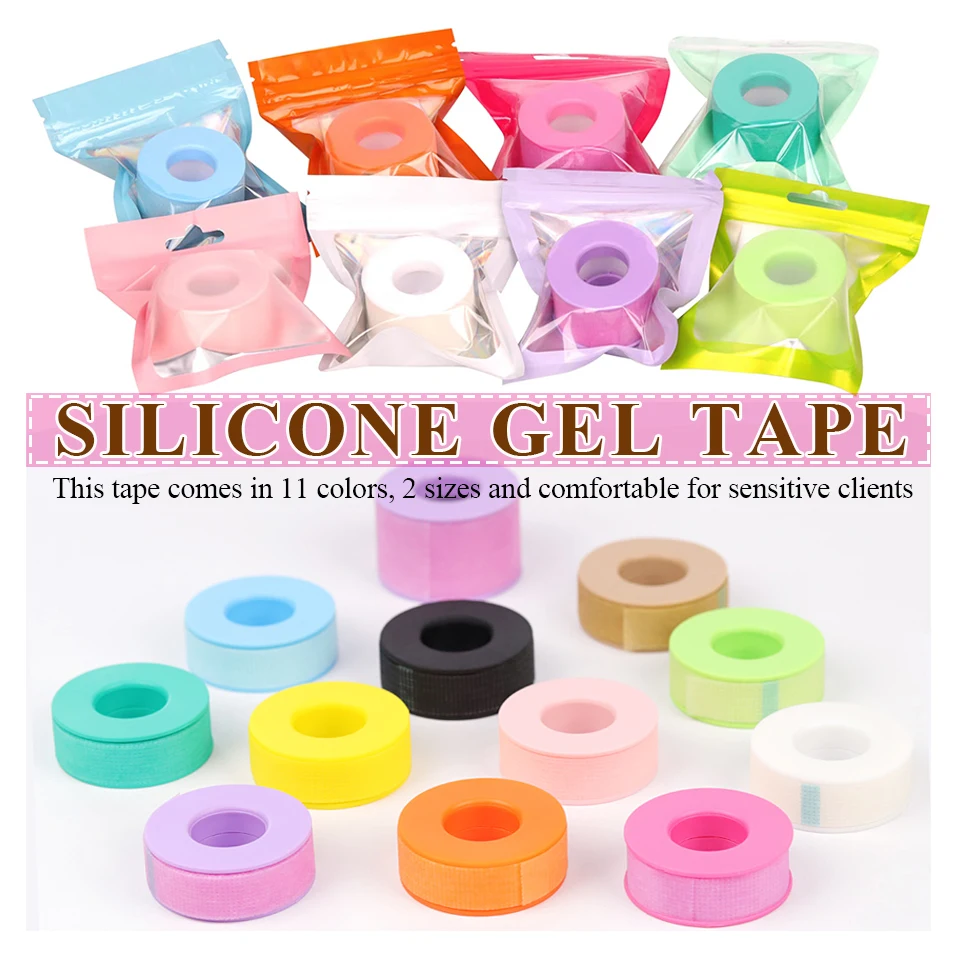 Silicone Gel Tape for Lash Extensions Non-Woven Breathable Under Sensitive Skin Multi Use Eye Pad Patches Makeup Tools Supplier
Silicone Gel Tape for Lash Extensions Non-Woven Breathable Under Sensitive Skin Multi Use Eye Pad Patches Makeup Tools Supplier