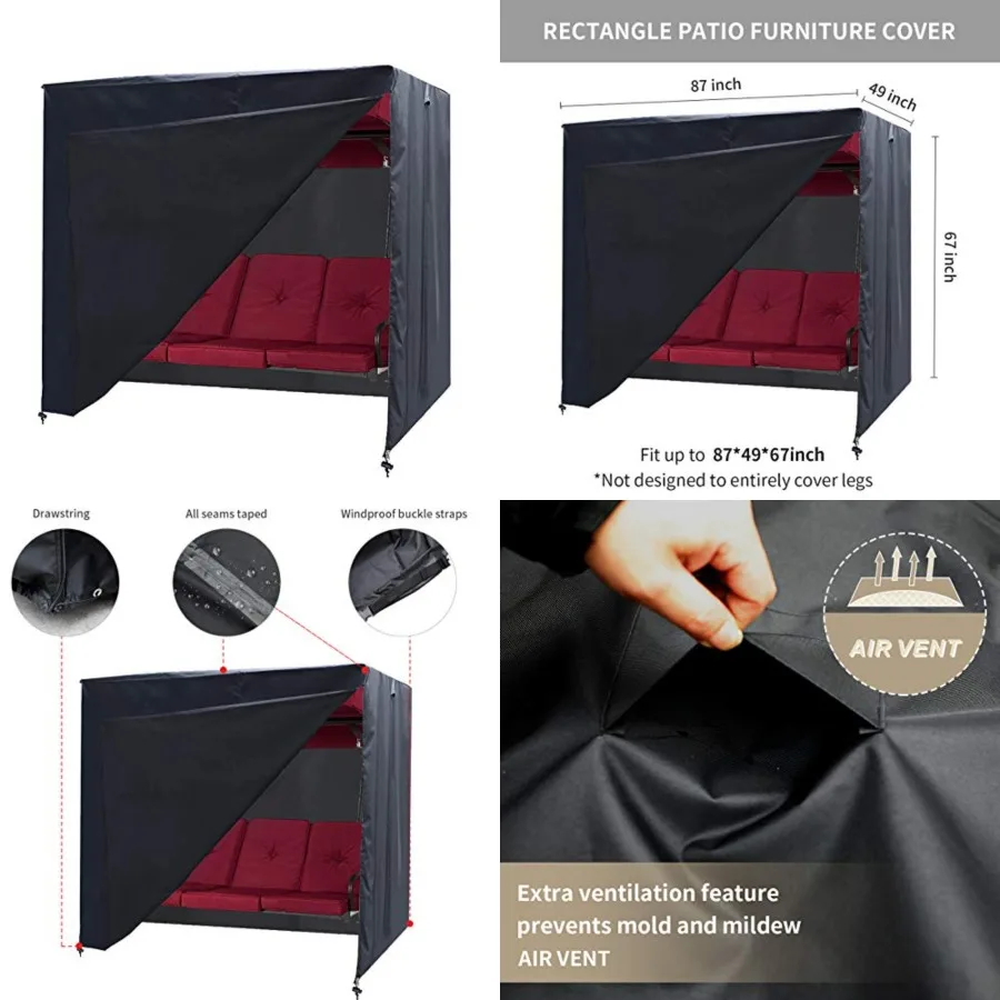 Outdoor Swing Cover 3 Triple Seater Hammock Cover Garden Swing Cover Garden Hammock Glider Chair Cover Patio Furniture Cover UV
Outdoor Swing Cover 3 Triple Seater Hammock Cover Garden Swing Cover Garden Hammock Glider Chair Cover Patio Furniture Cover UV