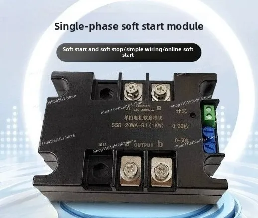 220V Single Phase Motor Soft Starter Module 2-8KW for Fan Pump & Conveyor Speed Control
220V Single Phase Motor Soft Starter Module 2-8KW for Fan Pump & Conveyor Speed Control