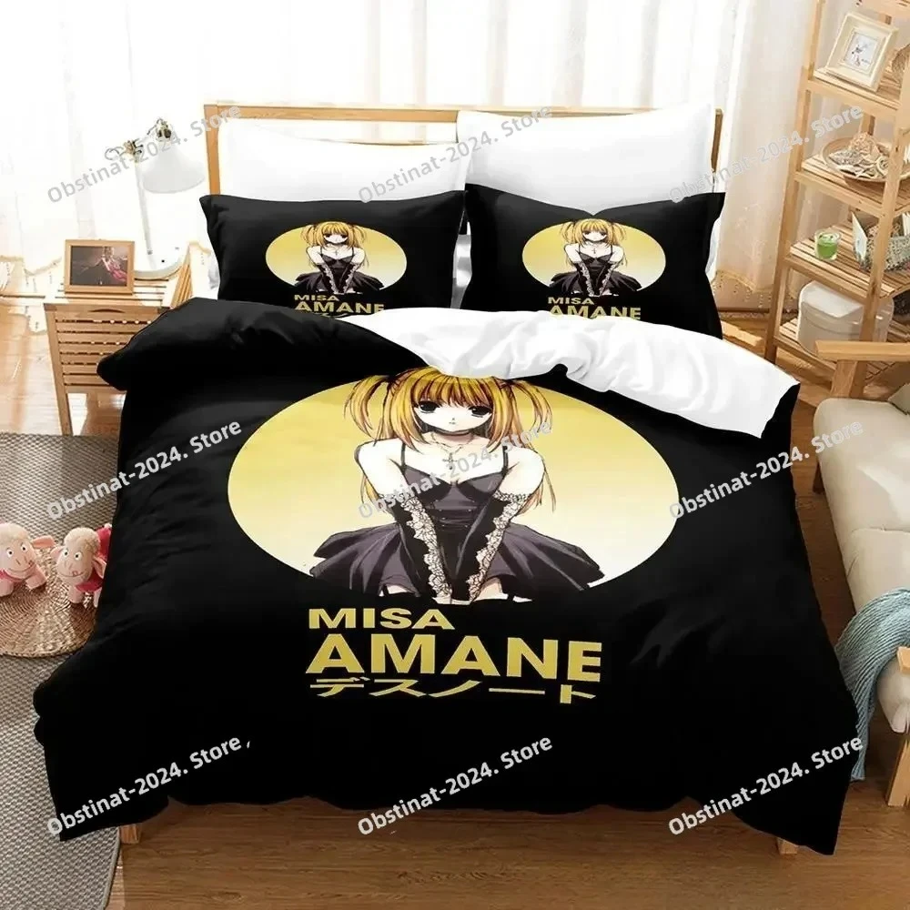 3d Print Anime Death Note Misa Amane Bedding Set Bed Set Duvet Cover Sheet Pillowcase Bed Soft Quilt Cover Full Queen King Size
3d Print Anime Death Note Misa Amane Bedding Set Bed Set Duvet Cover Sheet Pillowcase Bed Soft Quilt Cover Full Queen King Size