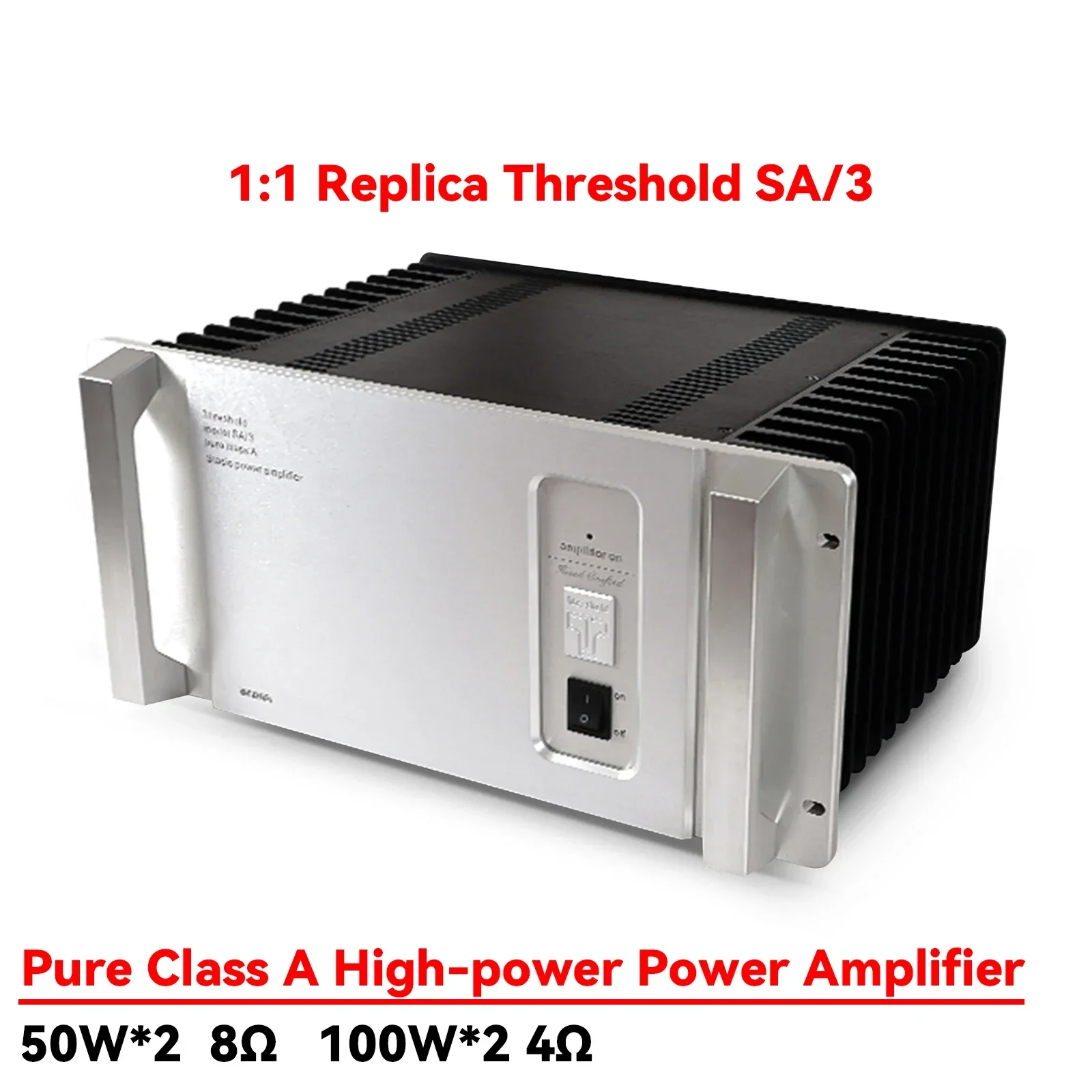 BREEZE 1:1 Replica Threshold SA/3 Power Amplifier Circuit 50W Pure Class A Rear Stage Hifi Power Amplifier PASS Predecessor
BREEZE 1:1 Replica Threshold SA/3 Power Amplifier Circuit 50W Pure Class A Rear Stage Hifi Power Amplifier PASS Predecessor