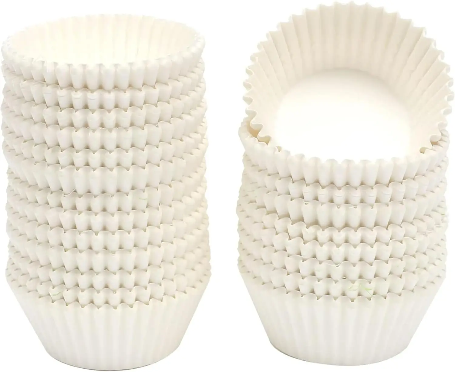 300 Jumbo Cupcake Liners White Muffin Liners Food Grade Baking Cups Large Size 2.2in Bottom
300 Jumbo Cupcake Liners White Muffin Liners Food Grade Baking Cups Large Size 2.2in Bottom