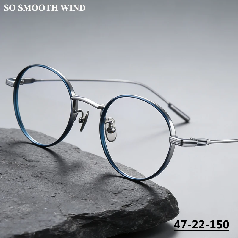 Retro Gold-rimmed Round Frame Glasses Handmade Spectacles Utralight Pure Titanium Men Women Eyeglasses Fashion Quality Eyewear
Retro Gold-rimmed Round Frame Glasses Handmade Spectacles Utralight Pure Titanium Men Women Eyeglasses Fashion Quality Eyewear