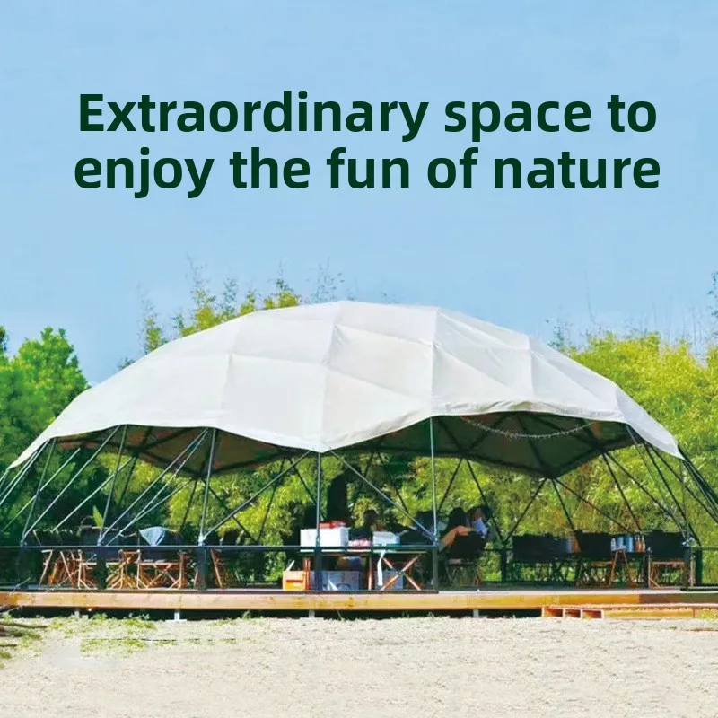 Outdoor canopy large spherical tent hotel exhibition super dome moon surface dining bar camping
Outdoor canopy large spherical tent hotel exhibition super dome moon surface dining bar camping