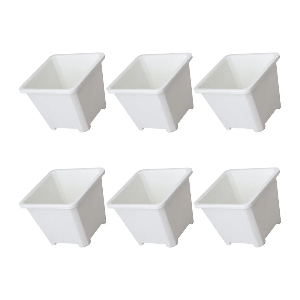 6 Pcs Thickened Square Flower Pot Durable Plastic Planters Indoor Balcony Office Small Succulent Containers Gardening Gift
6 Pcs Thickened Square Flower Pot Durable Plastic Planters Indoor Balcony Office Small Succulent Containers Gardening Gift