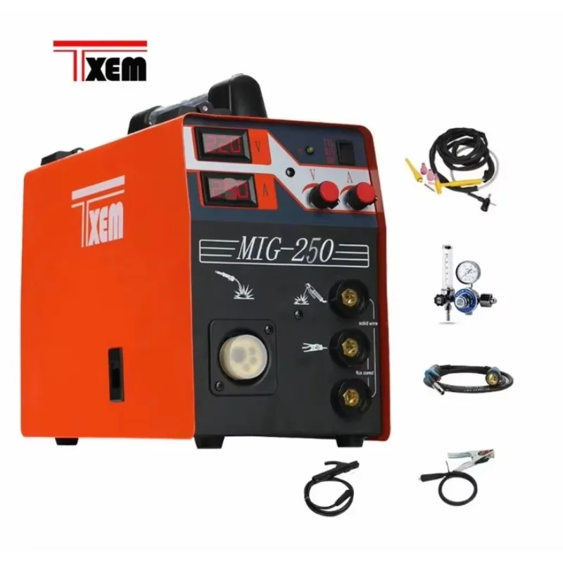 Mig-250 With Trolley Co2 Gas/gasless Mig Mma Welder Aluminum Inverter Welding Machine Other Arc Welders
Mig-250 With Trolley Co2 Gas/gasless Mig Mma Welder Aluminum Inverter Welding Machine Other Arc Welders