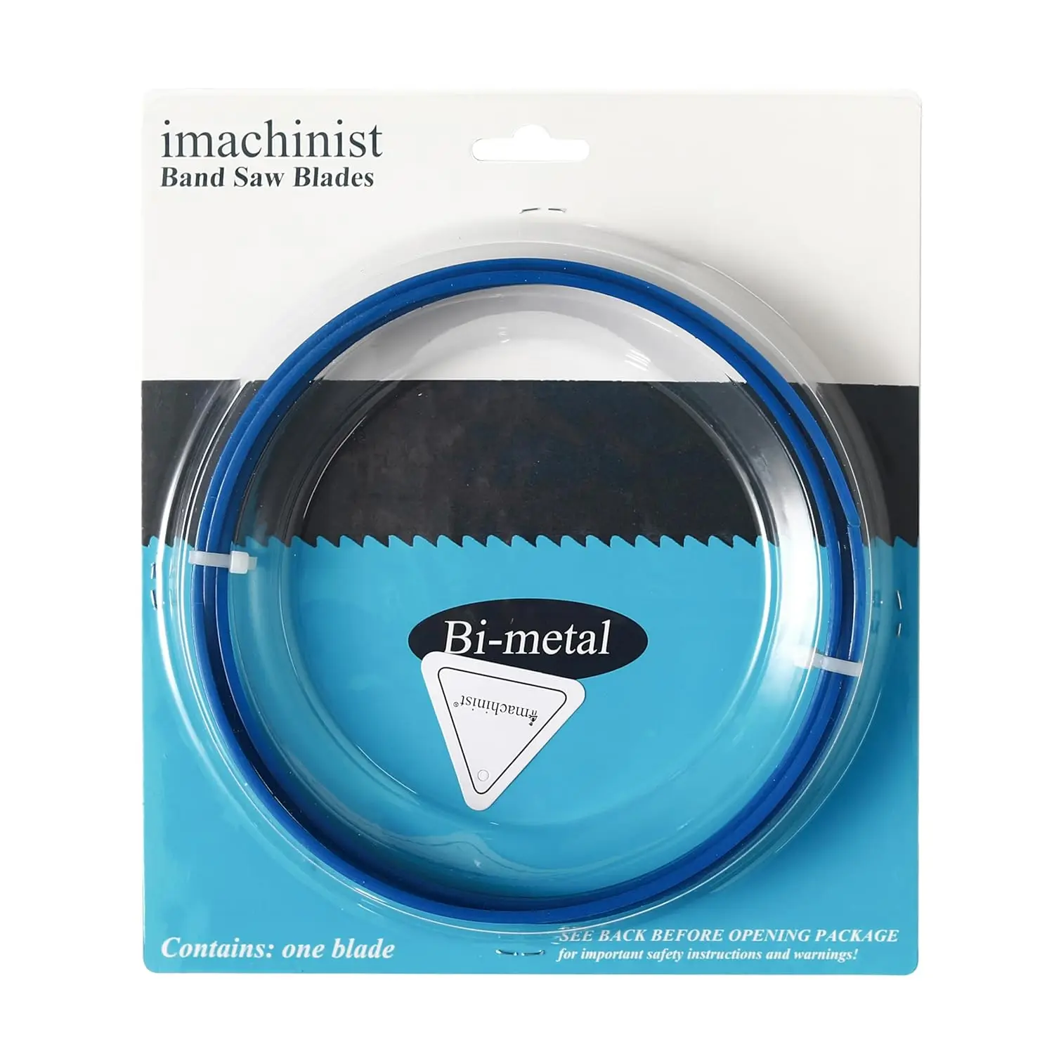 64-1/2" Long, 1/2" Wide, 6/10 TPI Variable Teeth Bi-Metal Band Saw Blades for Cutting Aluminum
64-1/2" Long, 1/2" Wide, 6/10 TPI Variable Teeth Bi-Metal Band Saw Blades for Cutting Aluminum