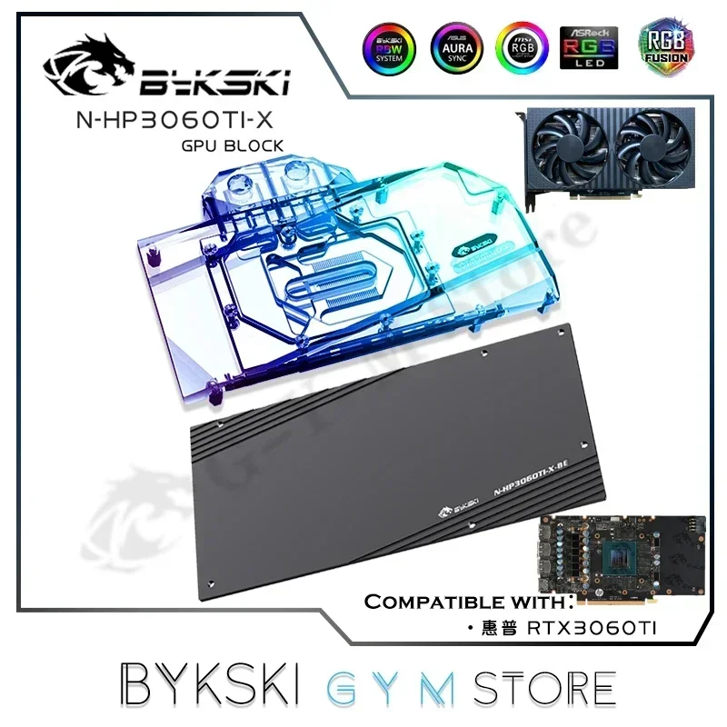 Bykski 3060 Graphics Card GPU Water Block For HP GeForce RTX3060TI GPU Cooler,With Backplate Radiator,VGA Block,N-HP3060TI-X
Bykski 3060 Graphics Card GPU Water Block For HP GeForce RTX3060TI GPU Cooler,With Backplate Radiator,VGA Block,N-HP3060TI-X