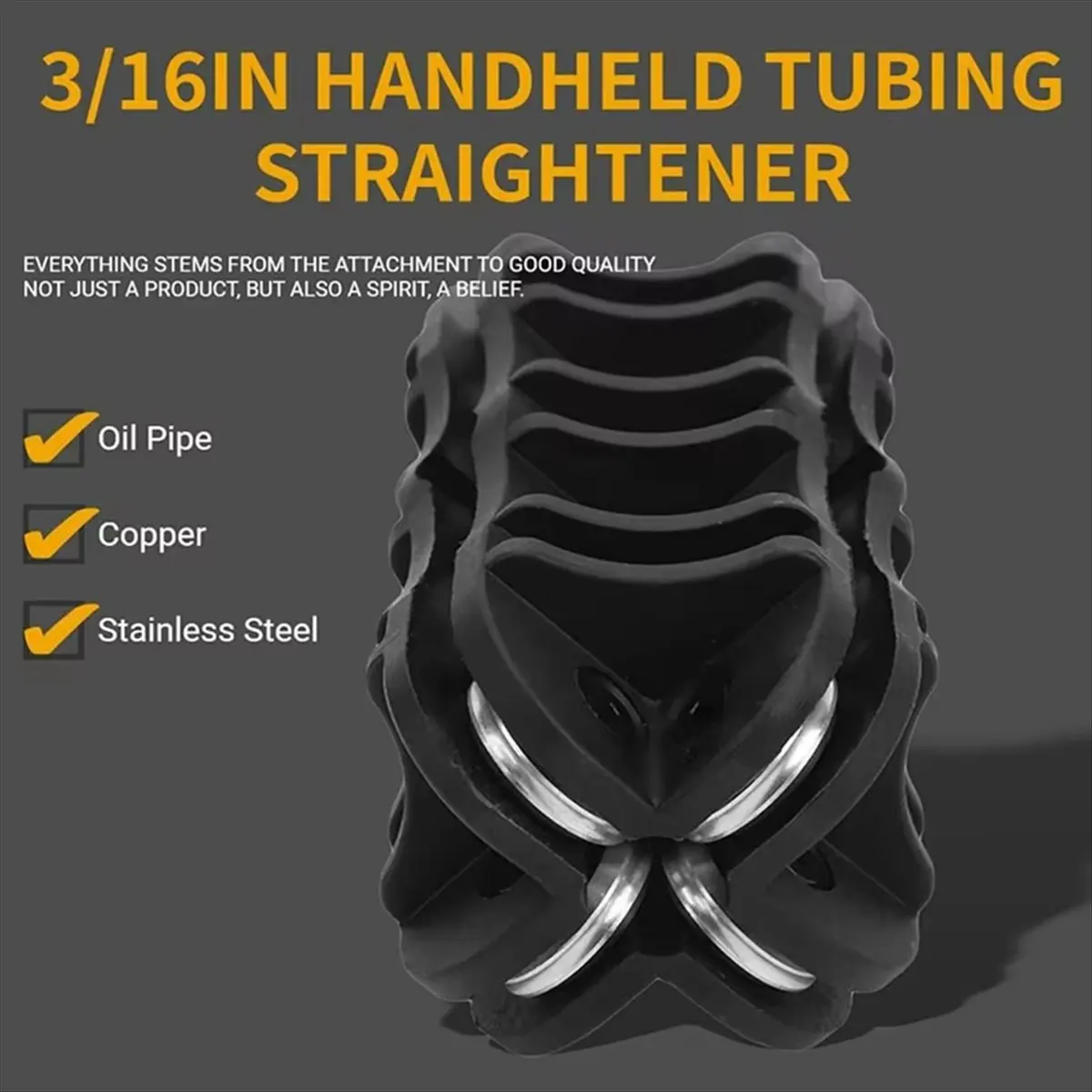 Y739A J~Handheld Tubing Straightener Handheld Pipe Straightening Tool Black Universal Tube Straightening Tool for Bent Tubing C
Y739A J~Handheld Tubing Straightener Handheld Pipe Straightening Tool Black Universal Tube Straightening Tool for Bent Tubing C