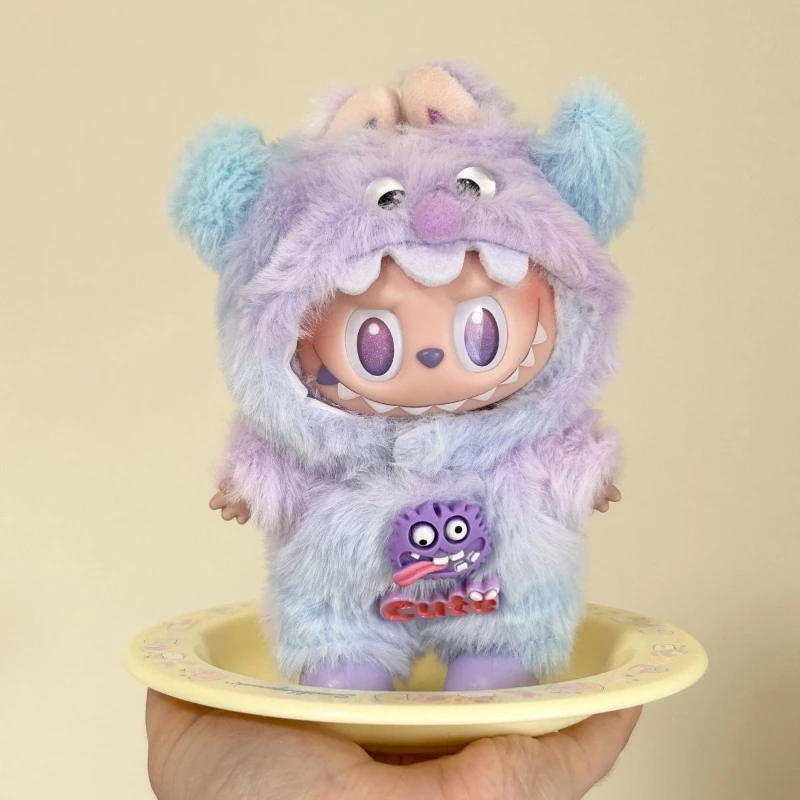 17CM Mini Doll Clothes Gradient Purple Onesie Accessories Suitable for Labubu V1 V2 V3 Cartoon Cute Decoration Accessories Gifts
17CM Mini Doll Clothes Gradient Purple Onesie Accessories Suitable for Labubu V1 V2 V3 Cartoon Cute Decoration Accessories Gifts