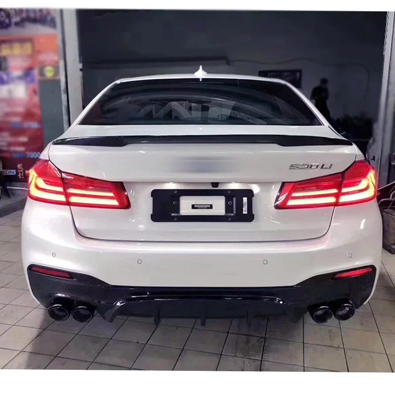 New! Glossy Black Spoiler For BMW G30 5 Series 2018-2021 Year Type P Car Rear Trunk Ducktail Wing ABS Plastic Accessories
New! Glossy Black Spoiler For BMW G30 5 Series 2018-2021 Year Type P Car Rear Trunk Ducktail Wing ABS Plastic Accessories